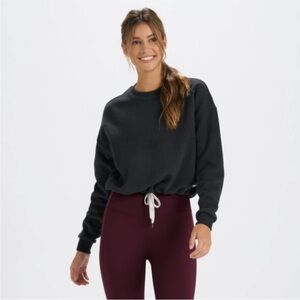 Vuori Black Sweatshirt for Women
